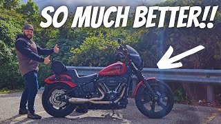 Is COMMUTING On the Harley Street Bob BETTER than a Harley Sportster [upl. by Shel]