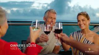 Cruise Seabourn Pursuit Suites [upl. by Nekcarb]