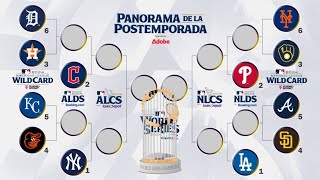 Inicia la POSTEMPORADA 2024 de MLB con las SERIES DE COMODÍN  ¿Cuáles son los favoritos [upl. by Ingraham]