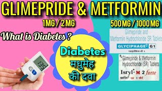 Glimepride and metformin tablets  uses  side effects Diabetes LEARN ABOUT MEDICINE [upl. by Blus]