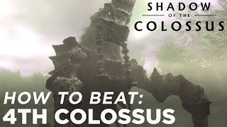 Shadow of the Colossus  4th Colossus gameplay walkthrough PS4 [upl. by Sutniuq]