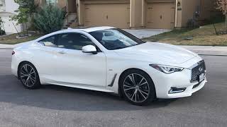 Infiniti Q60 30T MUFFLER DELETE Before vs After Cold Start  Revs and Takeoff [upl. by Einnahc]