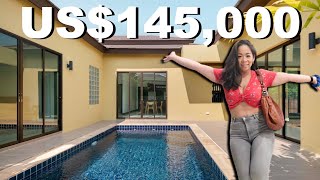 5050000 THB 145000 Pool Villa for Sale in Bang Saray Thailand  Ep3  MOKANAH Estate [upl. by Lolita]