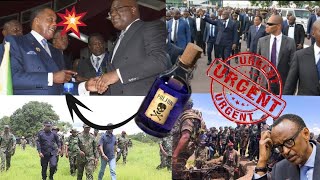 EMPOISONNEMENT RATE DE FELIX TSHISEKEDI PAR SASSOU NGUESSOLES WAZALENDO EN TERRE RWANDAISECOUP [upl. by Atekehs]