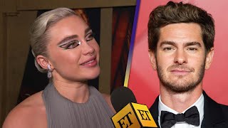 Florence Pugh Praises Andrew Garfield While Giving We Live in Time Update Exclusive [upl. by Stone645]