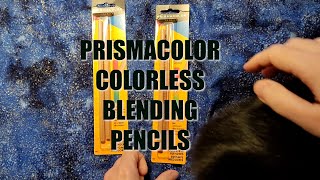 Prismacolor Colorless Blender Pencils  Blending with Colored Pencils [upl. by Ennahtur]