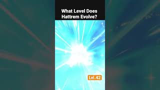 How Does Hattrem Evolve Pokémon Scarlet and Violet [upl. by Vladi]