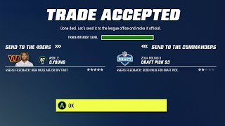 I Attempted Real Life NFL Trades in Madden [upl. by Ahsemot]