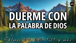 Poderosos Salmos y versículos Bíblicos para Dormir en paz  Biblia Hablada 3hr  Bible audio [upl. by Erihppas]