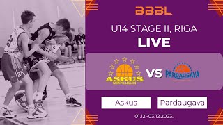 KK Askus JetoilOrissaare vs Pardaugava  BBBL boys U14 [upl. by Anilef468]