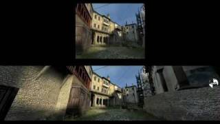 Half Life 2 Benchmark Video with Matrox TripleHead2Go [upl. by Nnaul]