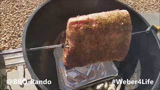 Prime Rib on a Weber Kettle Rotisserie [upl. by Acker]