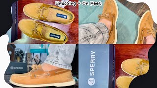 Sperry TopSider AO 2EYE  unboxing and on feet  Azo Edition [upl. by Jake99]