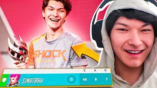 HOW A LEAGUE MVP PLAYS OVERWATCH 2   SEN Sinatraa [upl. by Maxi]