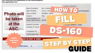 How To Fill DS160 Step By Step Guide In Hindi 100 Guaranteed Success  US Visa Application 2024 [upl. by Anne-Marie]