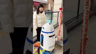 ROBOT PENJUAL ES KRIM GUNUNG STOWBERY ⁉️shorts funny dubbing robot [upl. by Rima]