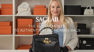 How to Authenticate an Hermès Bag in 5 steps I SACLÀB [upl. by Sinnej379]