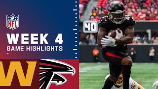 Washington Football Team vs Falcons Week 4 Highlights  NFL 2021 [upl. by Converse808]