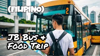 Weekend food trip  guide pano magpunta nang JB using Public transport [upl. by Nalad]