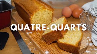 Le QuatreQuarts facile et moelleux un classique de la pâtisserie française  🍞 [upl. by Olinad]