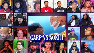 Garp vs Aokiji Reaction Mashup  One Piece Episode 1121 [upl. by Juieta]