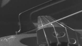 Bowed violin string in slow motion [upl. by Pik554]