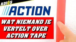 ACTION AFPLAKTAPE VERWIJDEREN Schilderstape van action gaf deze schade [upl. by Atinor904]