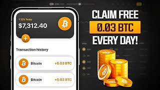 How to Claim Free BTC Every Day – Easy Bitcoin Mining [upl. by Bust]