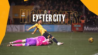 Match Highlights  Cambridge United 20 Exeter City  Sky Bet League One [upl. by Arezzini]