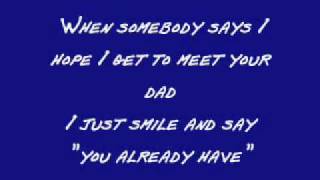 A Song For Dad  Keith Urban Lyrics [upl. by Sirtemed]