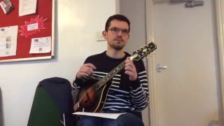 Nonesuch  Mandolin Lesson by Michael Giverin Jaywalkers [upl. by Kcirttap]