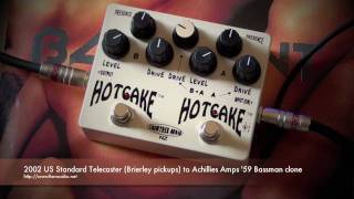 Crowther Audio Double Hotcake General overview Tele to Bassman [upl. by Lehcer]