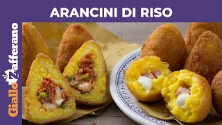 ARANCINI DI RISO SICILIANI ricetta originale [upl. by Honebein530]