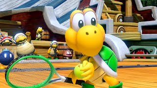 Mario Tennis Aces  Mario amp Koopa Troopa Gameplay [upl. by Anitsuga871]