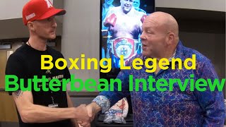 Boxing Champion Butterbean Interview Huntsville Alabama 2023 [upl. by Roumell948]