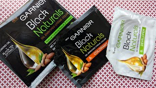 Garnier Black Naturals How To Use In Hindi [upl. by Nybor]