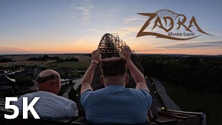 Zadra POV 5K60 FPS  Energylandia  Backseat sunset [upl. by Marlene]