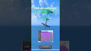 Midair collision aviation automobile edit avgeek planeedits [upl. by Gilges]