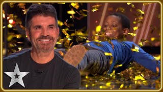 GOLDEN BUZZER is one of the BEST VOICES Simons ever heard  Auditions  BGT 2023 [upl. by Anastatius]