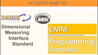 CMM DMIS PROGRAMMING STANDARD [upl. by Kloster20]