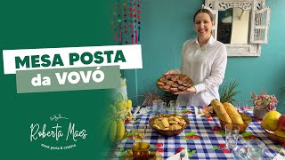 Mesa Posta da Vovó [upl. by Retluoc]