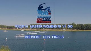 IVF Vaa World Sprint Championships UK 2022 race 48 Day 2 MEDAL FINALS [upl. by Sirromaj695]