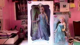 Elsa amp Anna Basic Anna Plush e Limited Edition Elsa Disney Store  FROZENRecensione Review [upl. by Sirrap112]