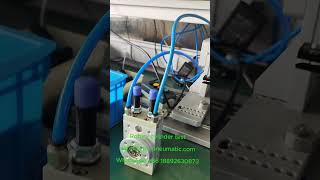 Pneumatic rotary cylinder test pneumatic aircylinder pneumaticcylinder [upl. by Atikin]