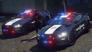 GTA 5 Modo Policía De Los Santos  Ft Oliver900 [upl. by Ggerg]