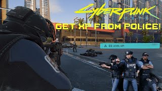 NCPD Award XP Be a cyberpsycho with a cause  Cyberpunk 2077 MOD [upl. by Hilel353]