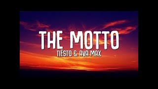 Tiësto Ava Max  The Motto LyricsVietsub [upl. by Arelus]