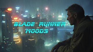 Blade Runner Moods Compilation Album  Relaxing Blade Runner Vibes Soundscapes [upl. by Nadirehs]