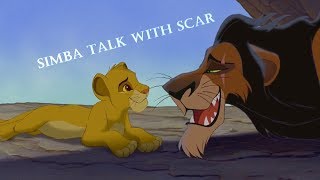 The Lion King  Simba talk with Scar HD [upl. by Darren784]