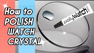 Watch Crystal Scratches Removed  Watch How Polywatch Works [upl. by Eramat114]